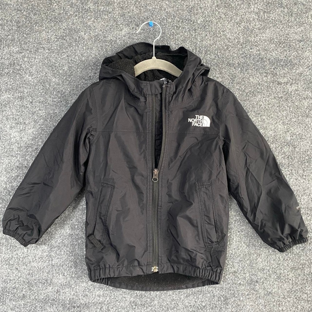 THE NORTH FACE KIDS BLACK FLEECE LINED JACKET WINTER FALL OUTDOOR GORPCORE